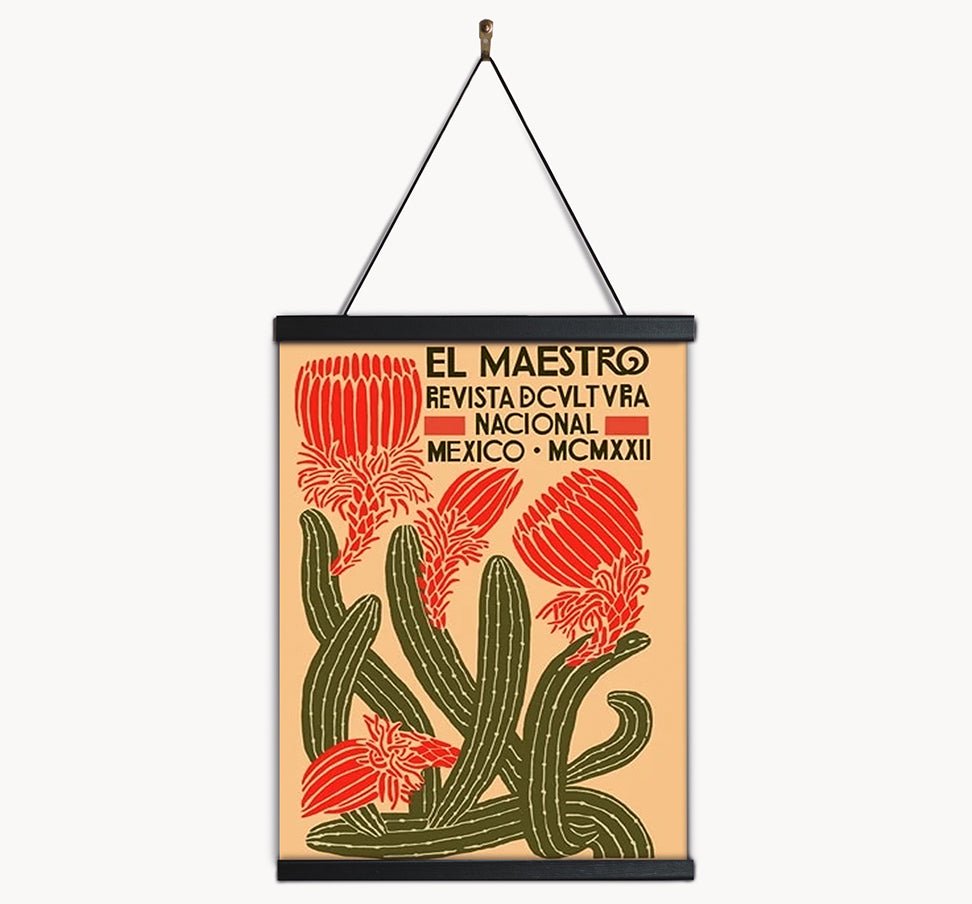 El Maestro Vintage Print - Grace & Ashes