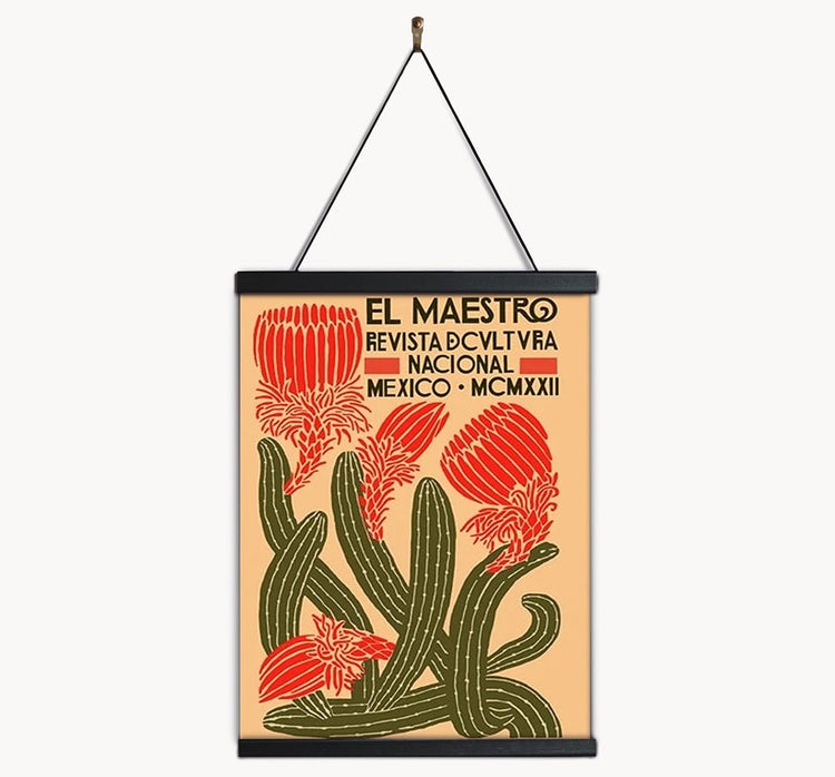 El Maestro Vintage Print - Grace & Ashes