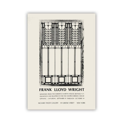 Frank Lloyd Wright Artwork - Grace & Ashes