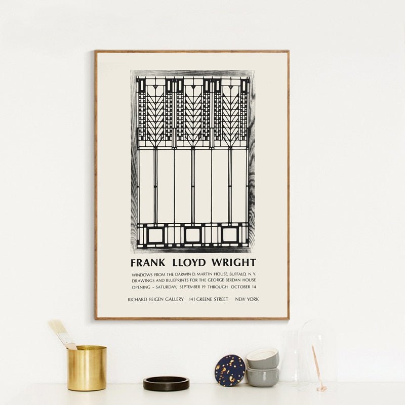 Frank Lloyd Wright Artwork - Grace & Ashes