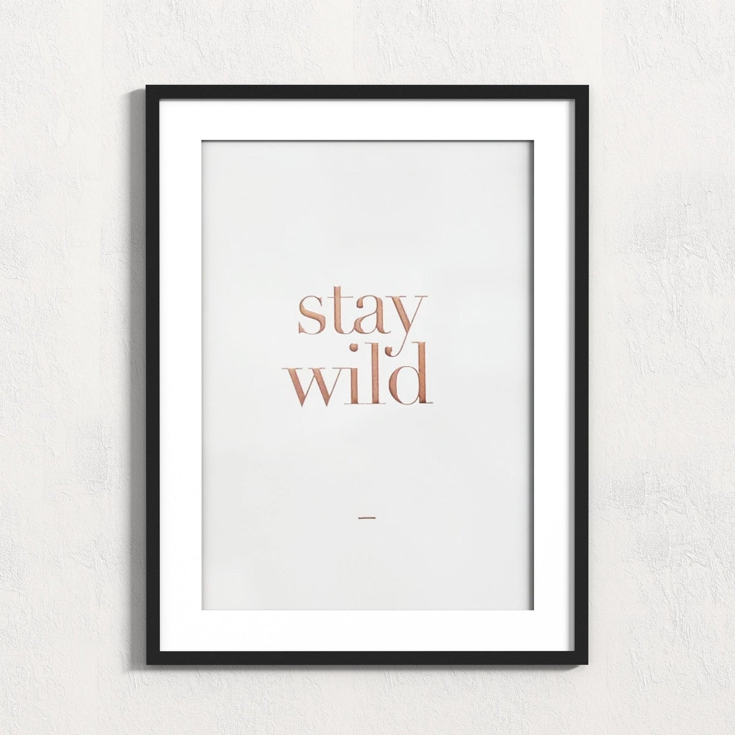 Hannah Maggs Stay Wild Print - Grace & Ashes