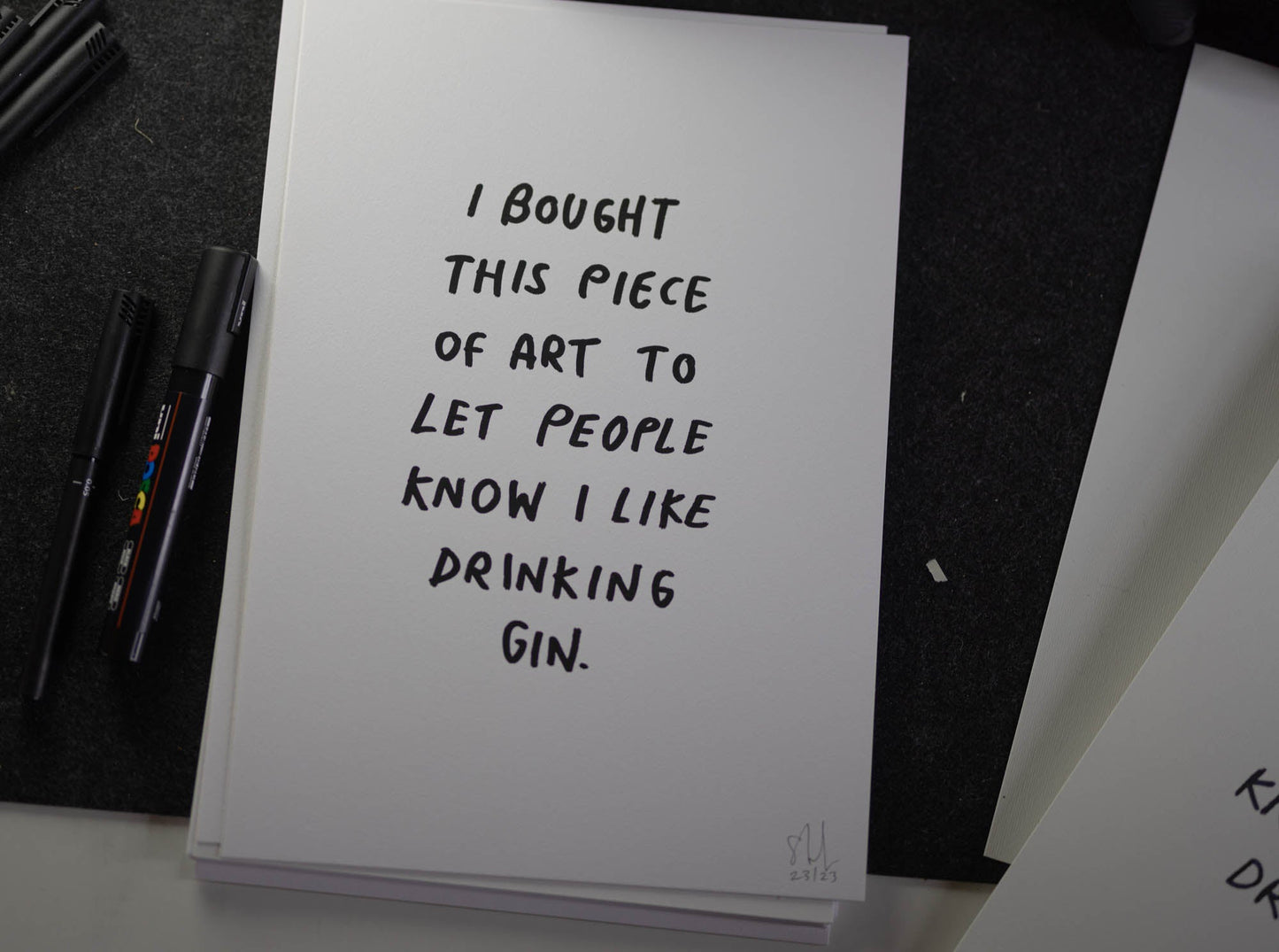 I like gin. - Grace & Ashes