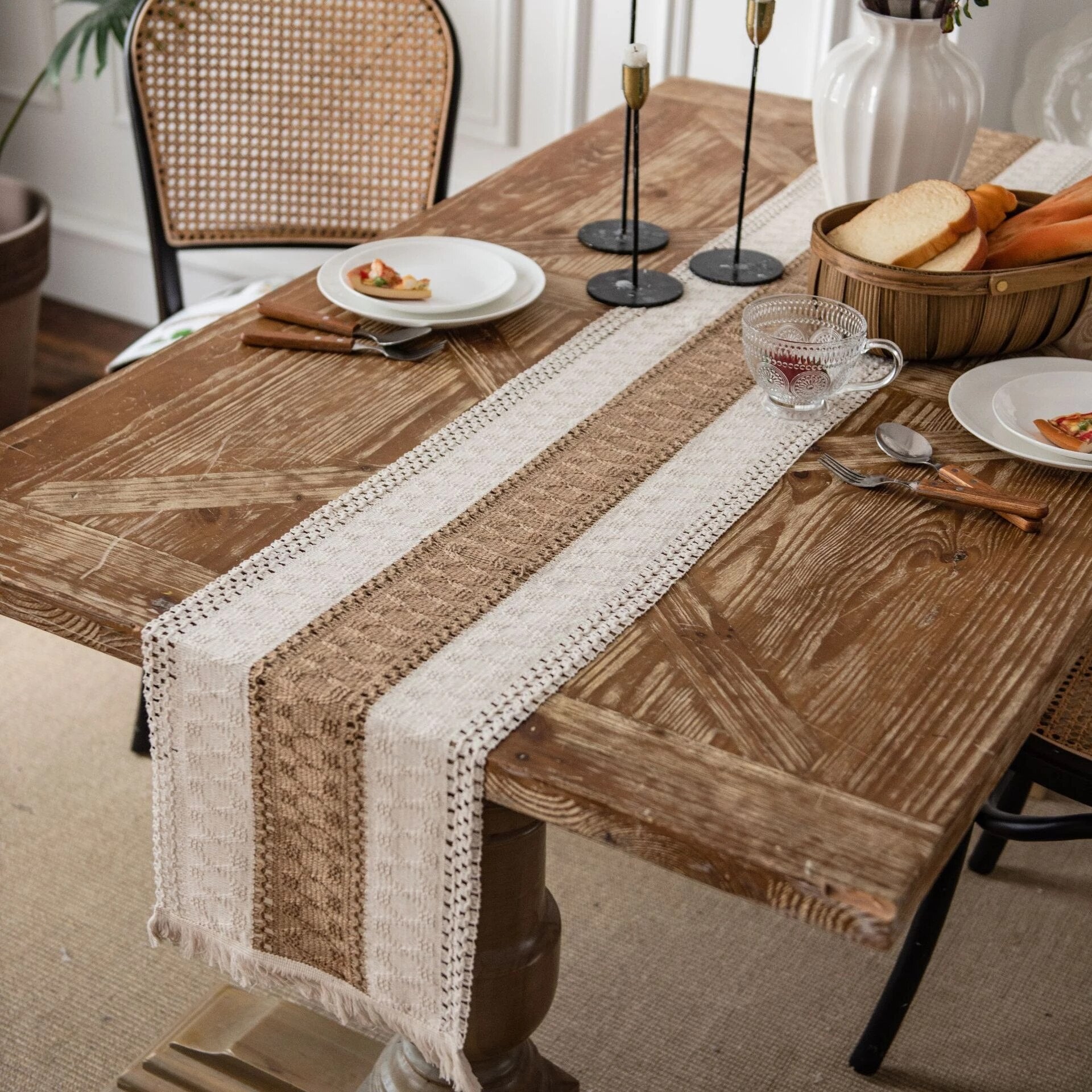Linen Table Runner - Grace & Ashes