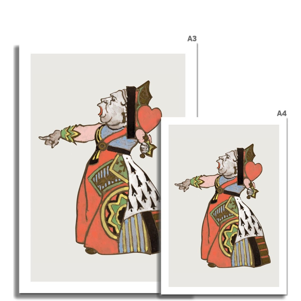 Queen of Hearts (1915) Fine Art Print - Grace & Ashes