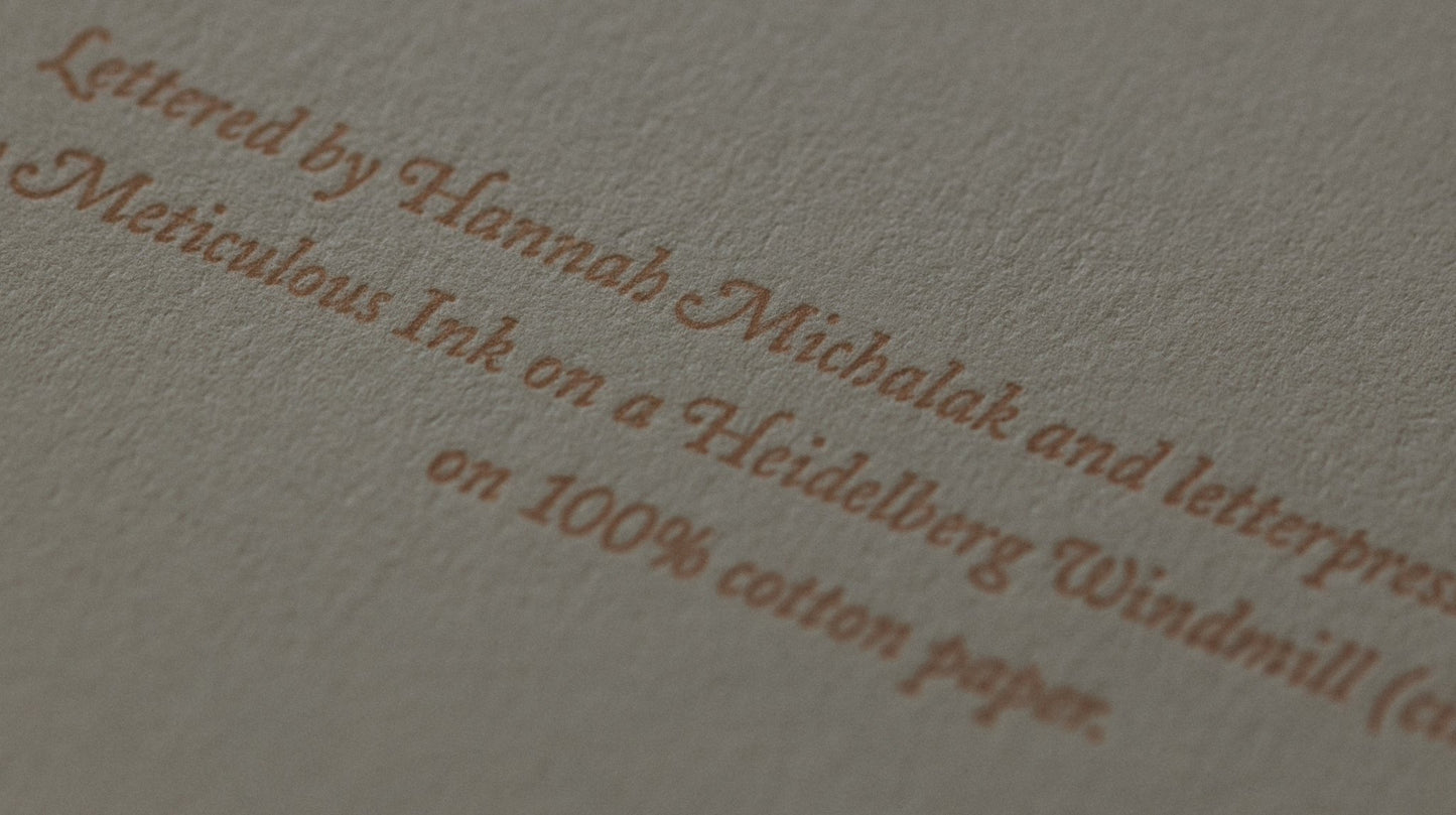 Thank you cards - Grace & Ashes